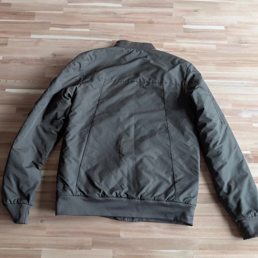 The North‎ Face Men's Vintage Rare Jester Bomber Jacket Olive Green Patch Small